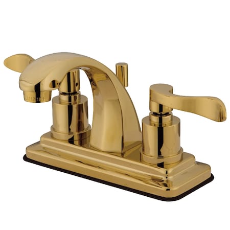 KS4642DFL 4 Centerset Bathroom Faucet, Polished Brass